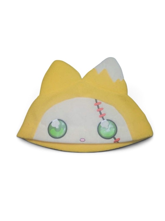 Accessories - Anime Hat Moon Phase: Hazuki Cat Fleece Cap
